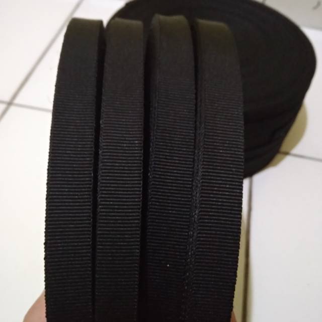 TALI WEBBING TAS 1.5 CM HITAM