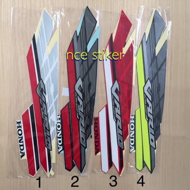 Stiker striping Vario 125 LED 2017