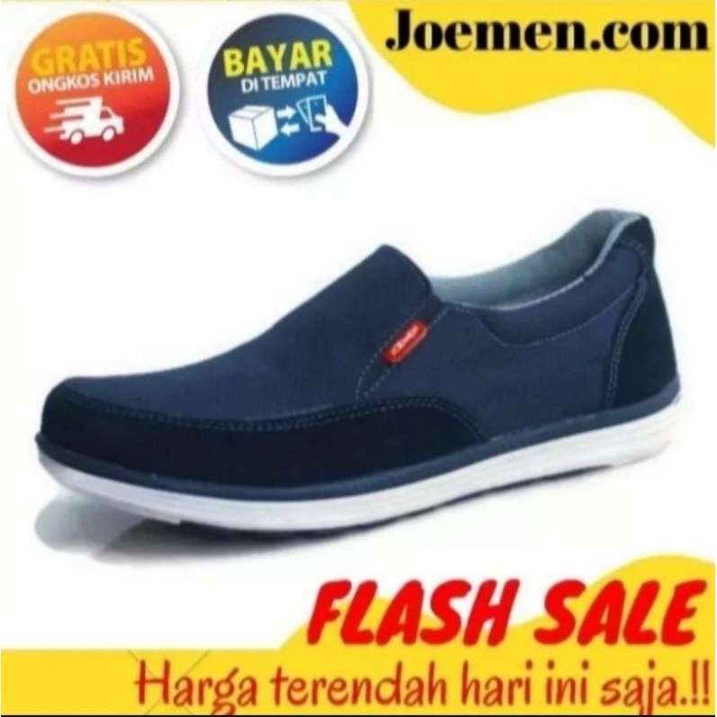 Sepatu Pria Joemen J29 Sepatu Kasual Slip On Pria Original Import