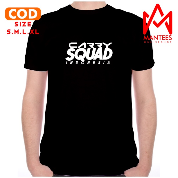 Kaos Baju Mobil carry squad club Tulisan Kaos Otomotif - mantees