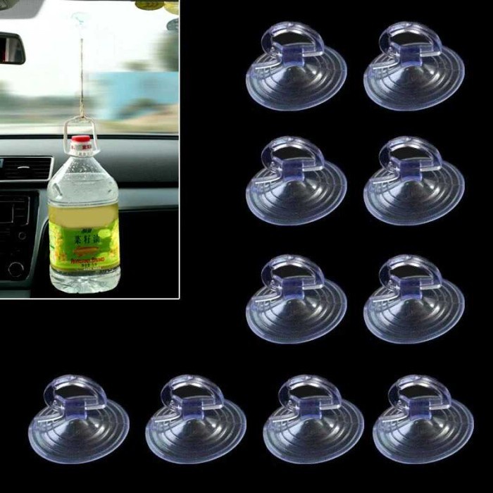 Tempelan Suction Cup Air Vacuum Cantelan Kaca