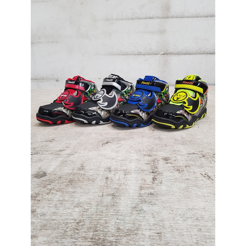 Sepatu boots anak laki top seller Finotti Big Hero 5 (ready 4 warna)