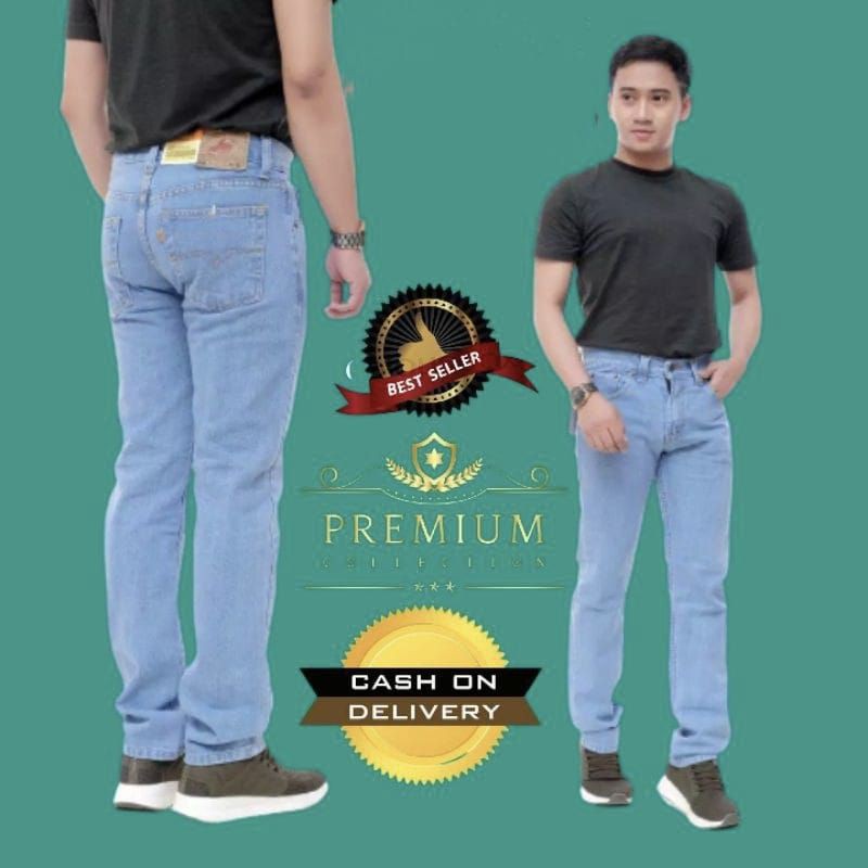 CELANA JEANS REGULER/STANDAR