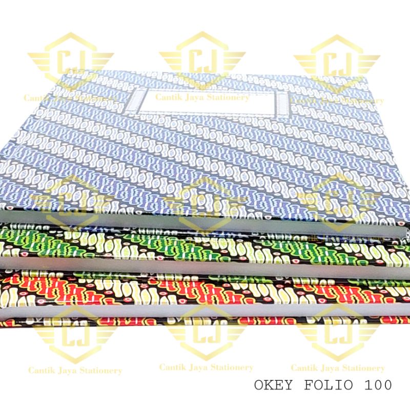 Buku Besar Album Keuangan Akuntansi Hardcover Folio OKEY 100 Lbr-1