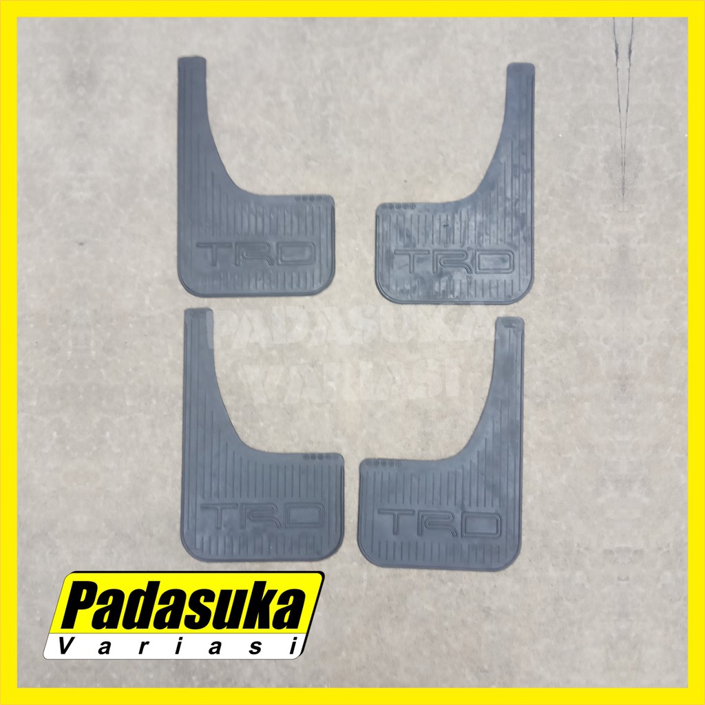 Mud Guard Sedan Universal Karpet Lumpur TRD Karpet Lumpur Sedan Universal 4 PCS Penahan Lumpur Sedan