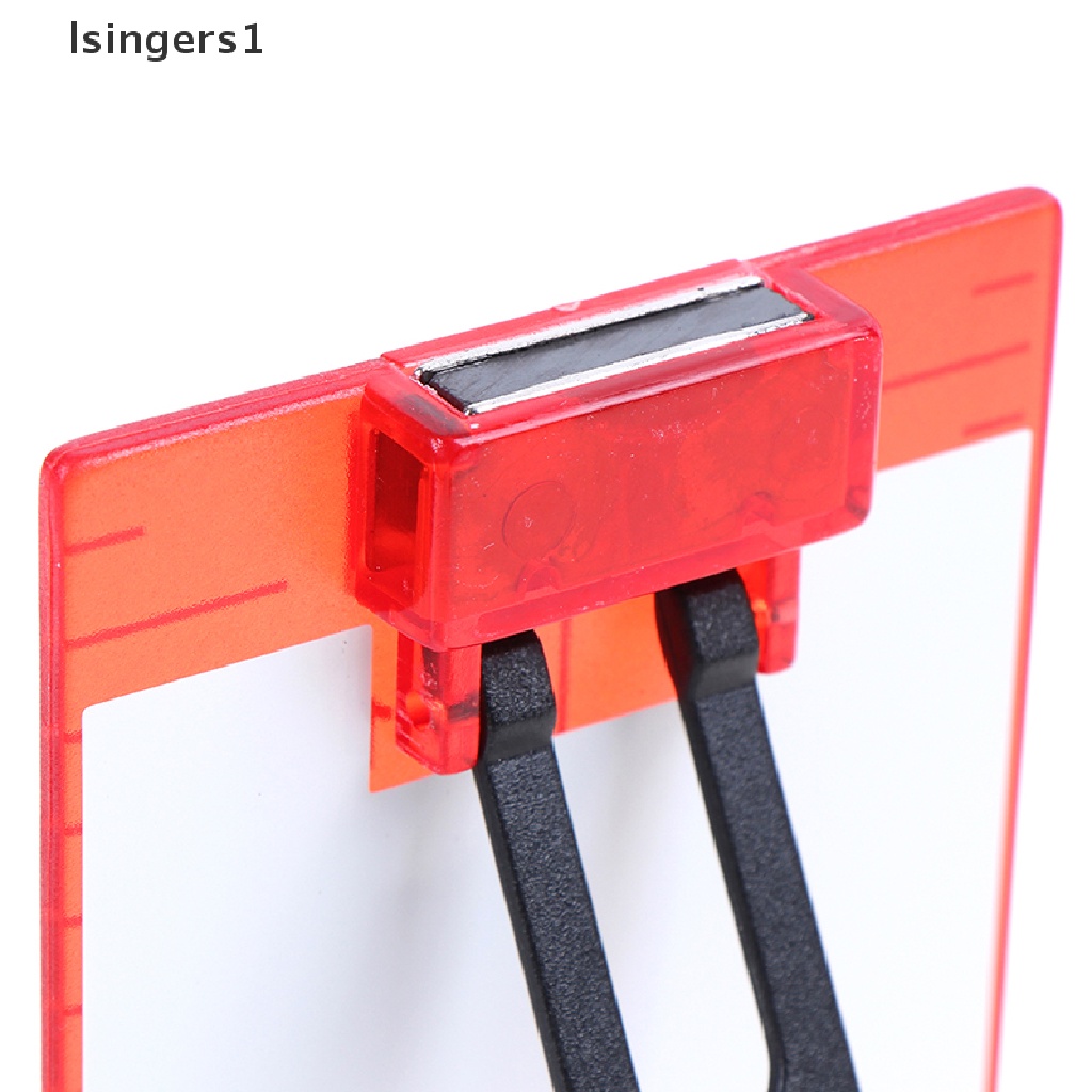 (lsingers1) 1pc Papan Target Laser Magnetik Ukuran inch / cm Untuk Laser Level