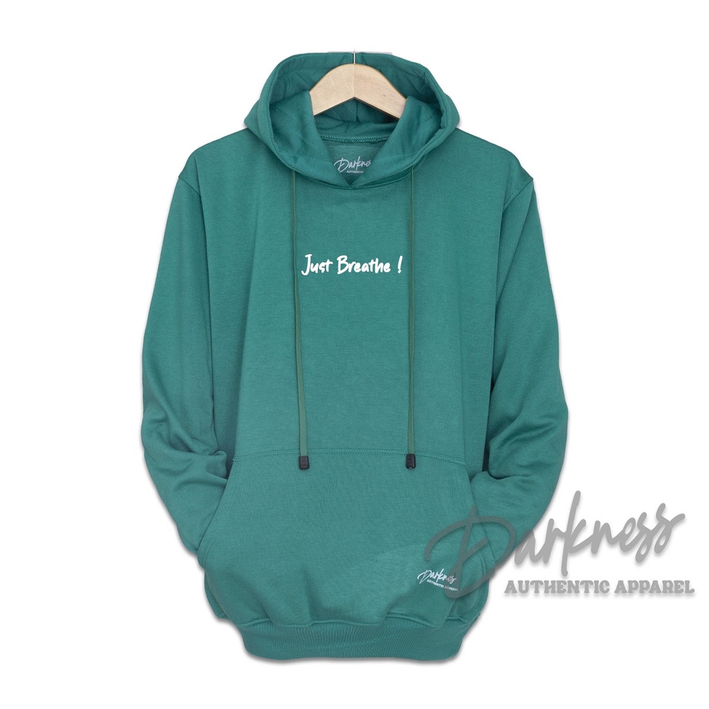 Sweater hoodie pria terbaru 2022 warna tosca Just Breathe Drakness original sweater dewasa laki laki sweter hoodie wanita jepang big size M L XL XXL