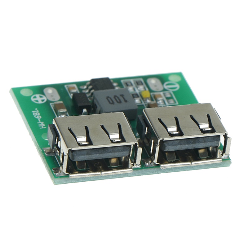 {LUCKID}9V 12V 24V to 5V DC-DC Step Down Charger Power Module Dual USB Output Buck Board