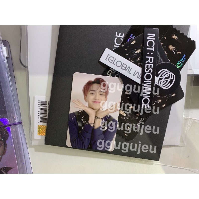 pc AR lucas resonance ticket nct2020 nct 2020 fullset