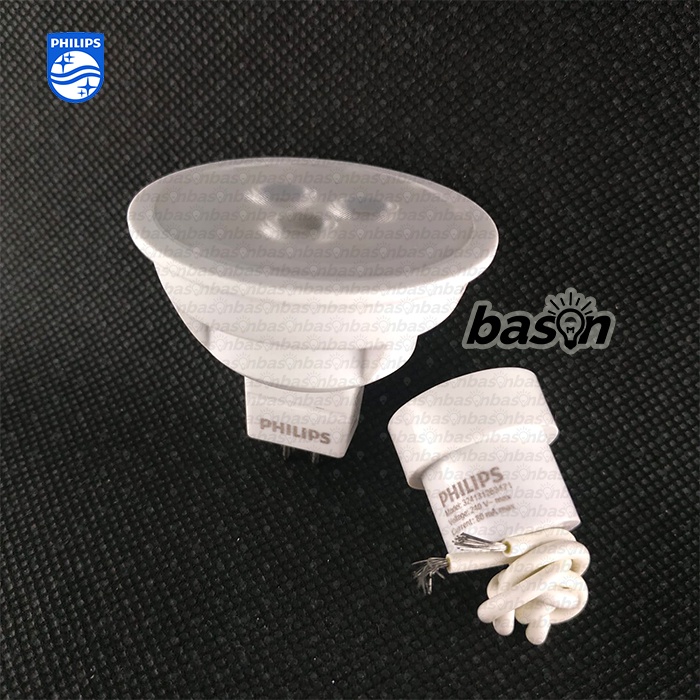 PHILIPS Essential LED MR16 3W 36D 100-240V | Halogen / Lampu Mangkok | 3000K atau 6500K