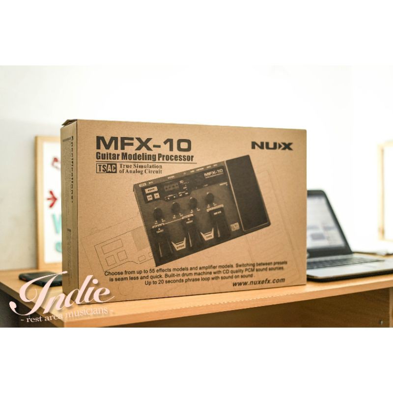 Efek Gitar Modeling NUX MFX10