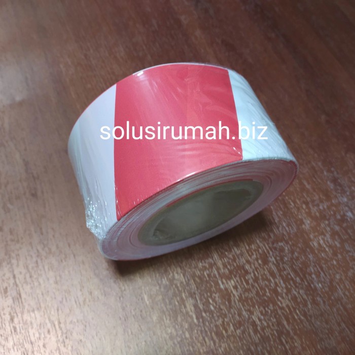 

PITA POLISI MERAH PUTIH 3" X 300M 3 INCH GARIS PENGAMAN POLICE LINE TA