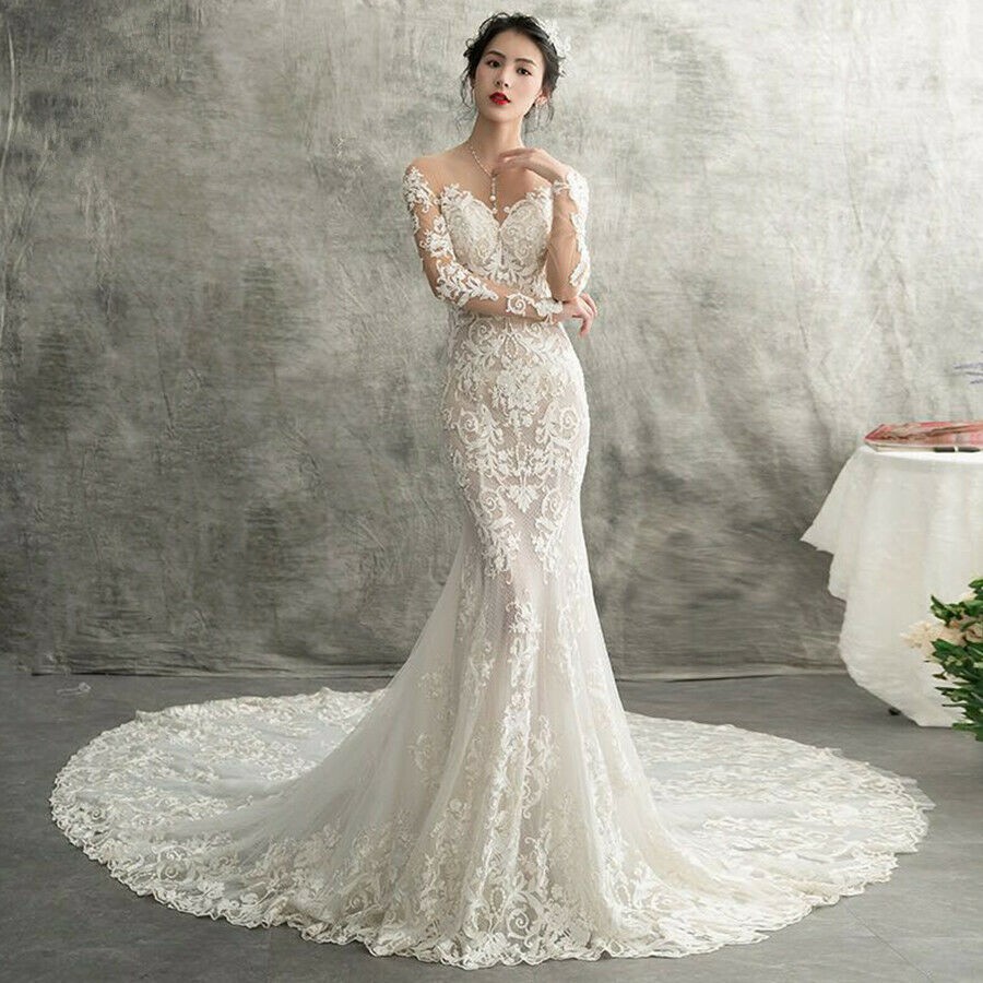 gaun pengantin mermaid wedding dress mermaid bridal gown