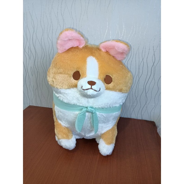 Faithful Mochishiba Corgi Brown - Boneka anjing shiba corgi