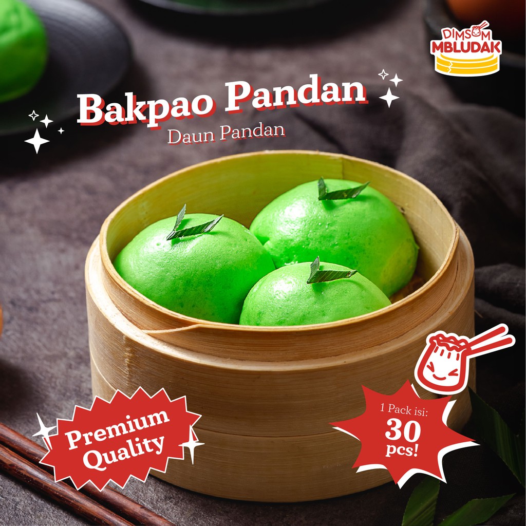

Dimsum Bakpao Pandan 100% HALAL