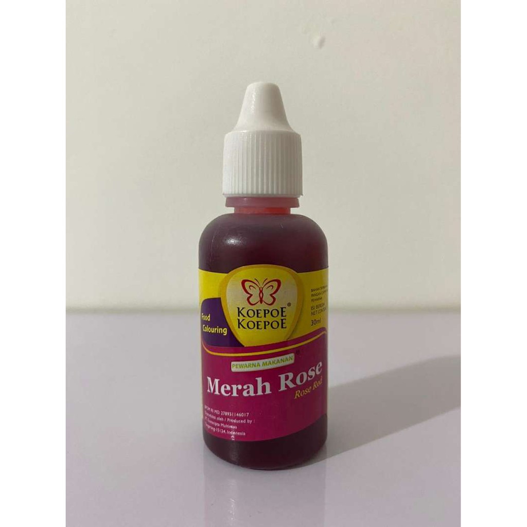 

Koepoe-Koepoe Merah Rose 30ml