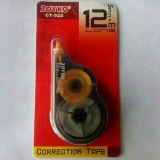

Tip ex kertas aka Correction tape CT-522 Joyko
