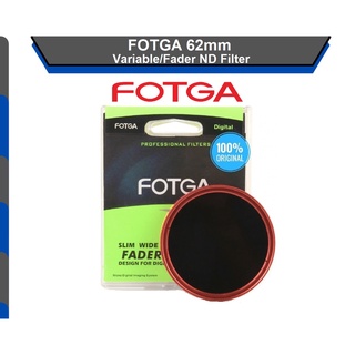 FOTGA Variable ND Filter Diameter Lensa 62mm Slim Fader ND2 To ND400