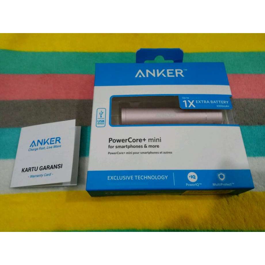 Power Bank anker 3350 mAh