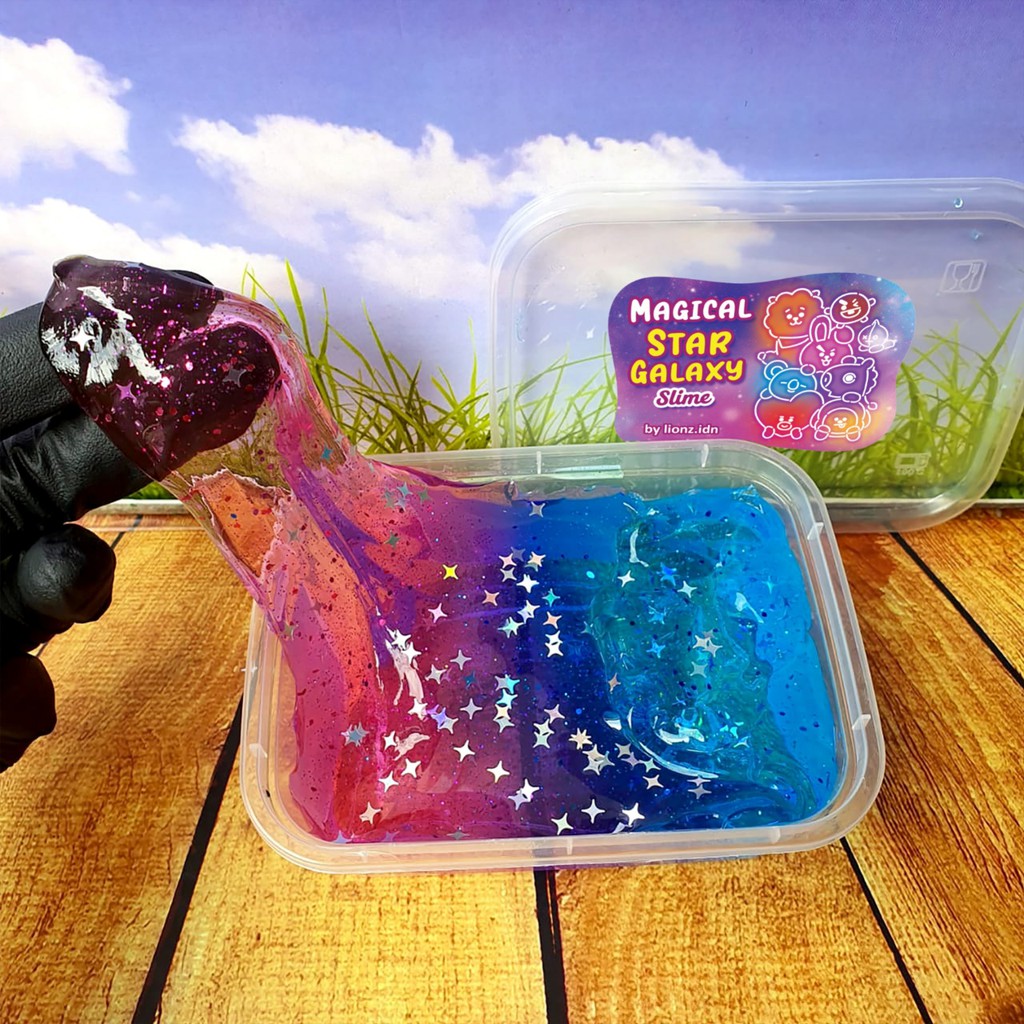 MAGICAL STAR GALAXY slime by Lionz.idn