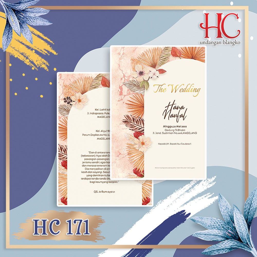 Blangko Undangan HC 171 (Free File Setting Corel)