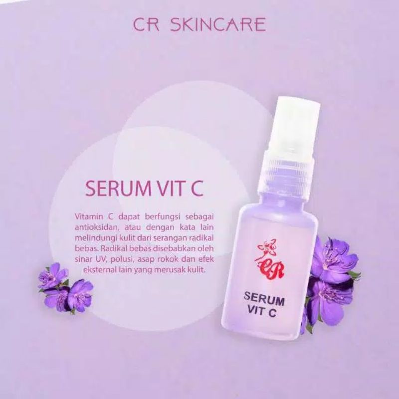 [COD] Serum Vit C &amp; Collagen CR ungu/ salep flek cr/krimjerwatcr/Serum acne cr