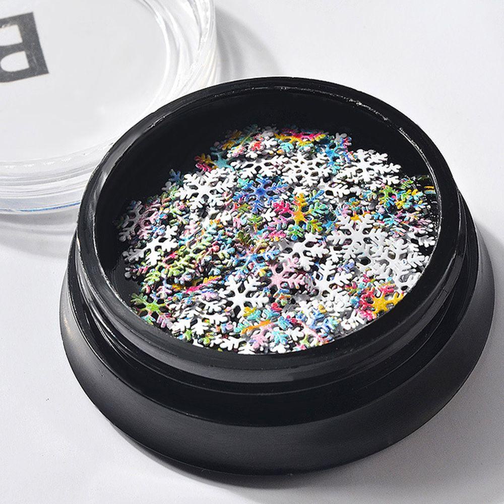 Preva Nail Sequin Fashion Stiker Payet Glitter Warna-Warni Serpihan