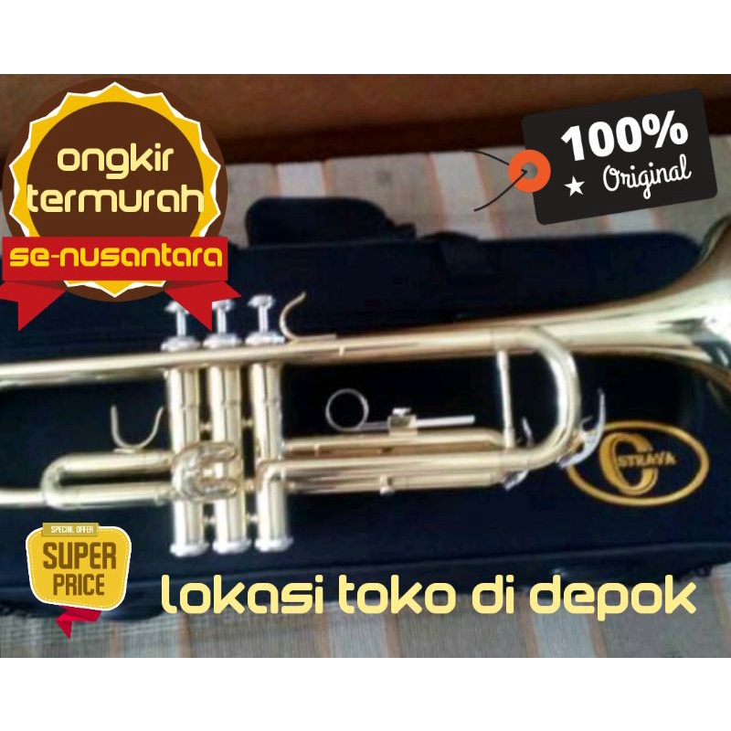 Jual Trumpet Ostrava gold Original best product terompet trompet Shopee Indonesia