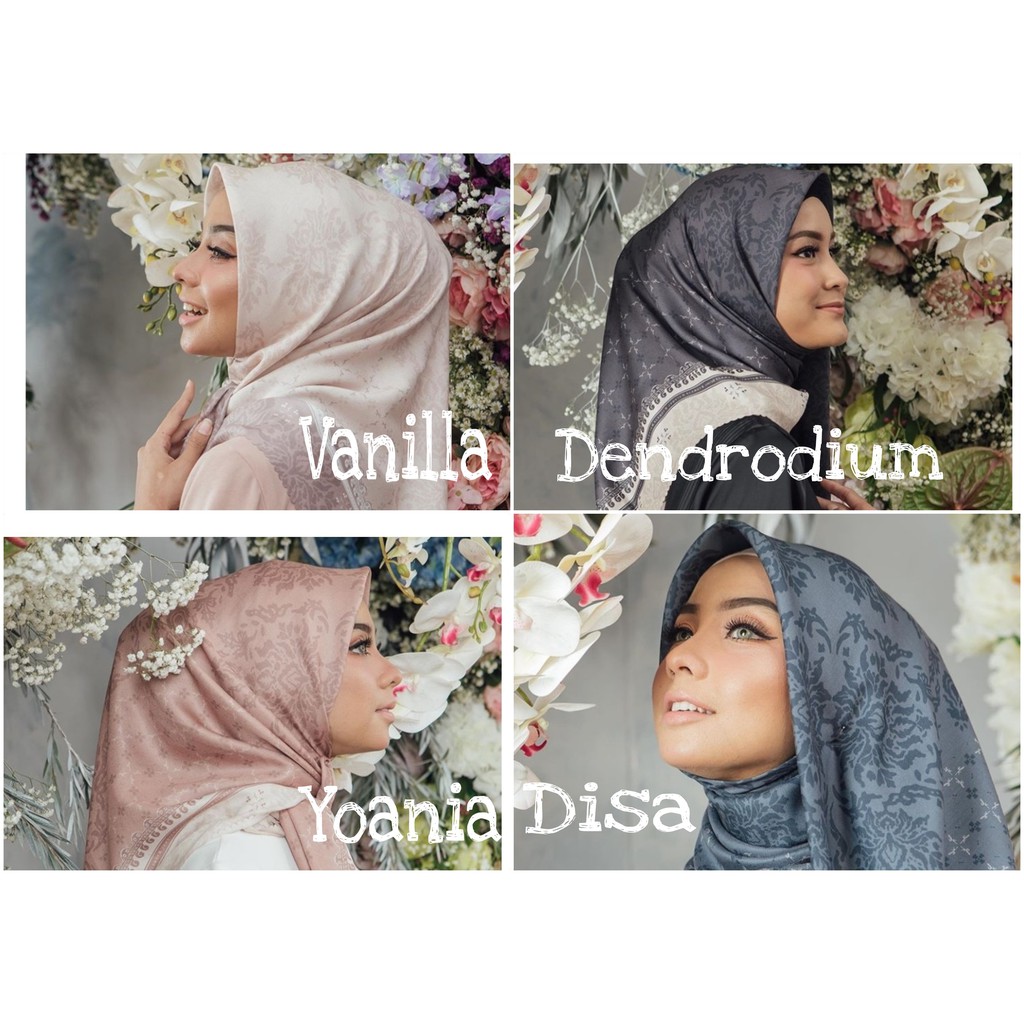 Minor Anggrek Scarf Wearing Klamby