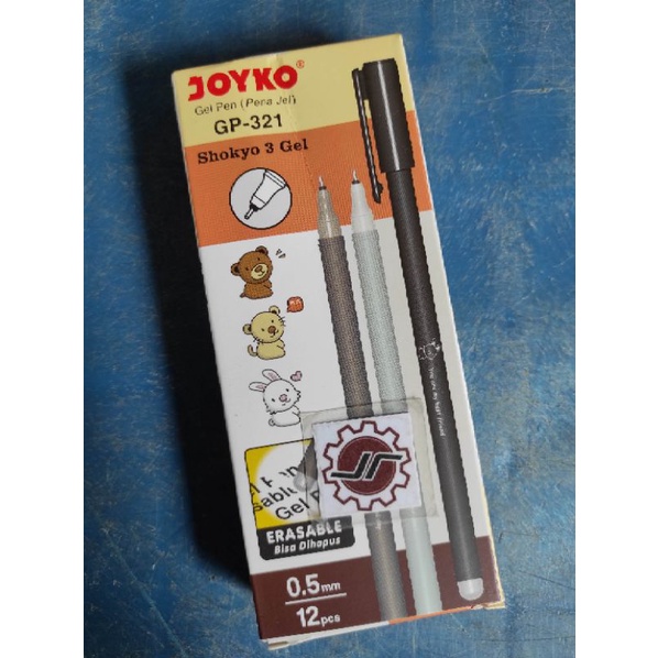 

Pen Gel Joyko GP-321 Shokyo 3 Erasable (Pen bisa dihapus) per lsn