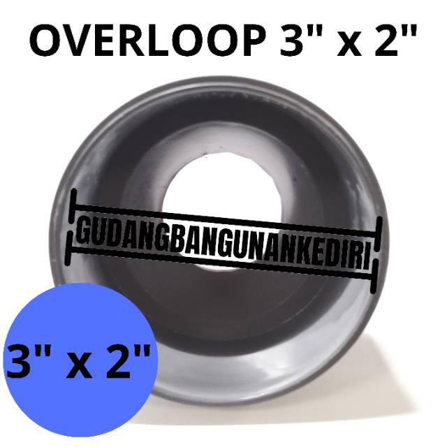 Overloop 3&quot; x 2&quot; | sock 3&quot; x 2&quot; | sok 3&quot; x 2&quot; | verlop Perlop JAYA PVC