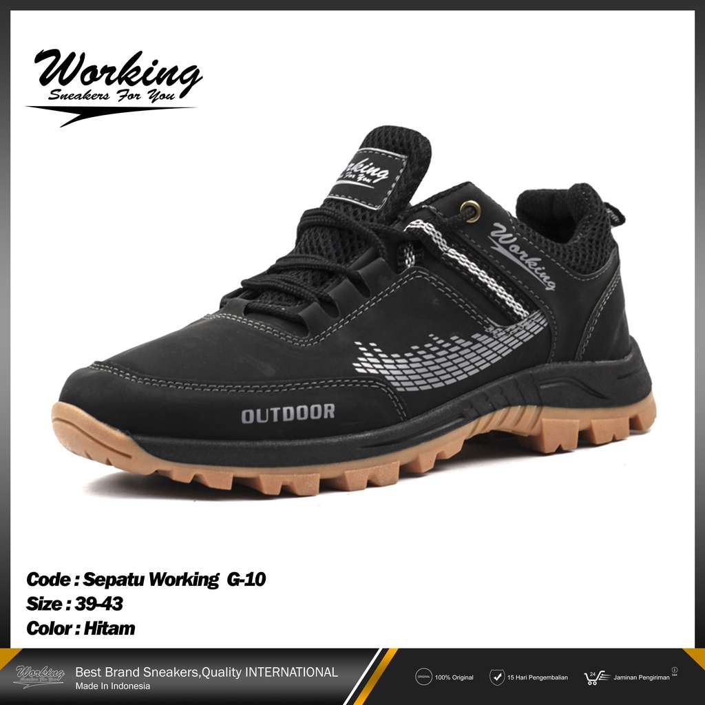 Working Snekares For You Sepatu Hiking Pria G-10