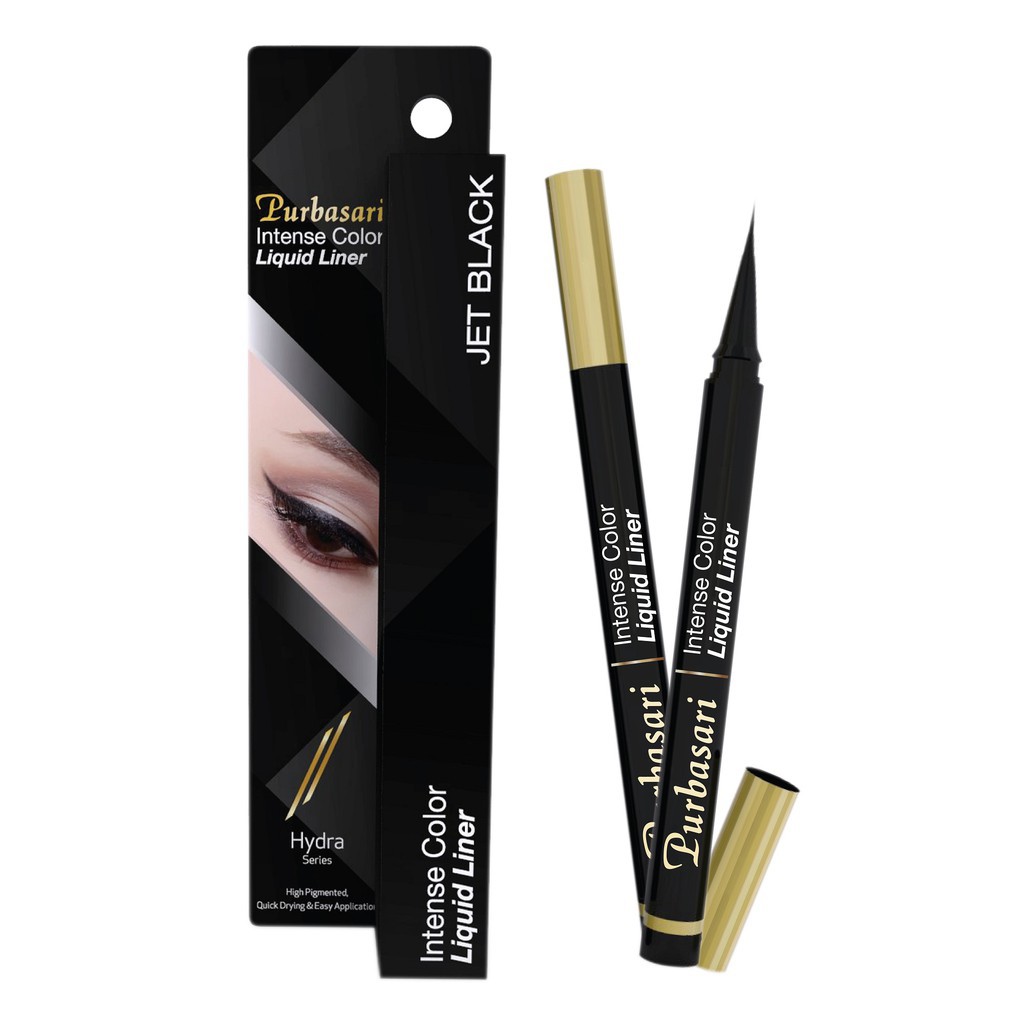 Purbasari Intense Color Liquid Liner Jet Black