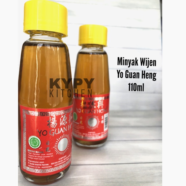

Minyak wijen cap matahari Yo Guan Heng 110ml