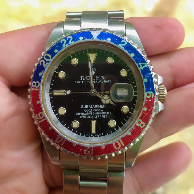 Jam Rolex Submariner Pepsi 16610