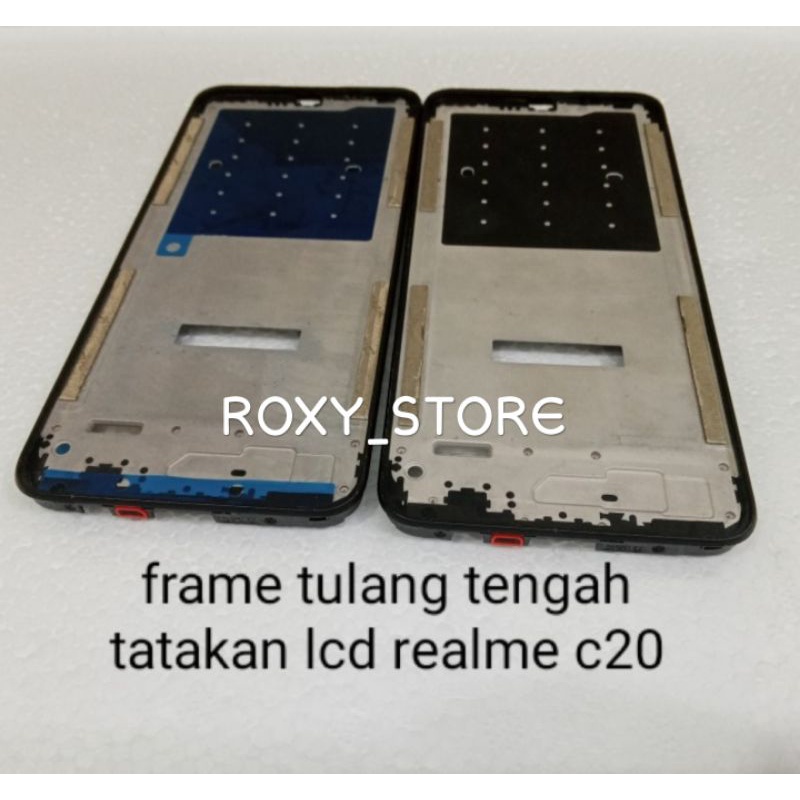 Frame Bezzel Tulang Tengah Tatakan Lcd Realme C20