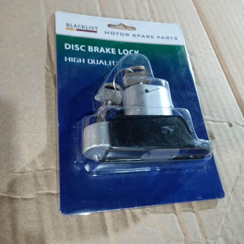 Kunci cakram Model WO Kunci Gembok Cakram Motor Universal Pengaman Disc Motor