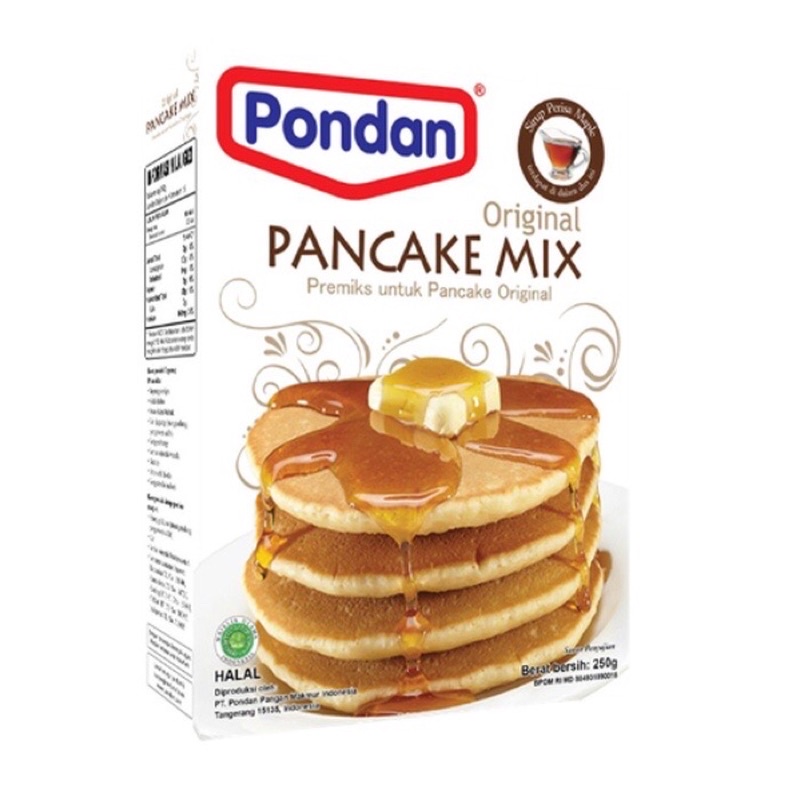 Pondan Pancake Mix Original Tepung Premix 250 gr