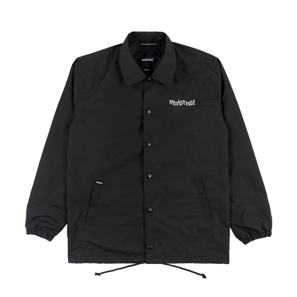 COACH JACKET MATERNAL DISASTER LOGO