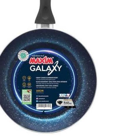 ✺ Maxim galaxy fry pan semua ukuran 12 18 20 22 24 26 cm teflon terbaik ✻