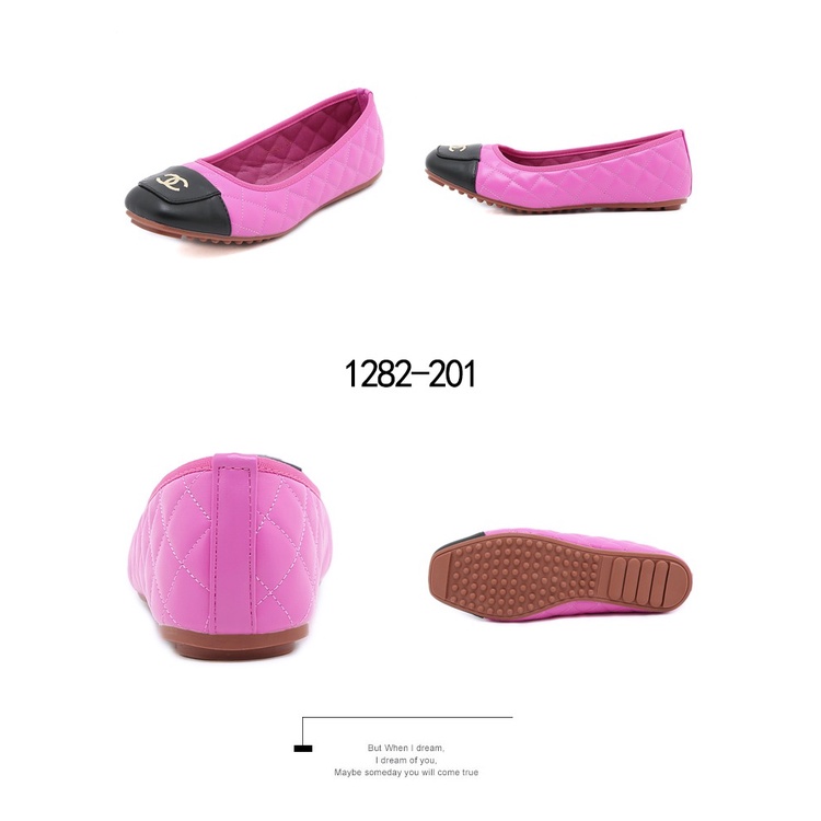 CH CC Logo Flat Shoes 1282-201