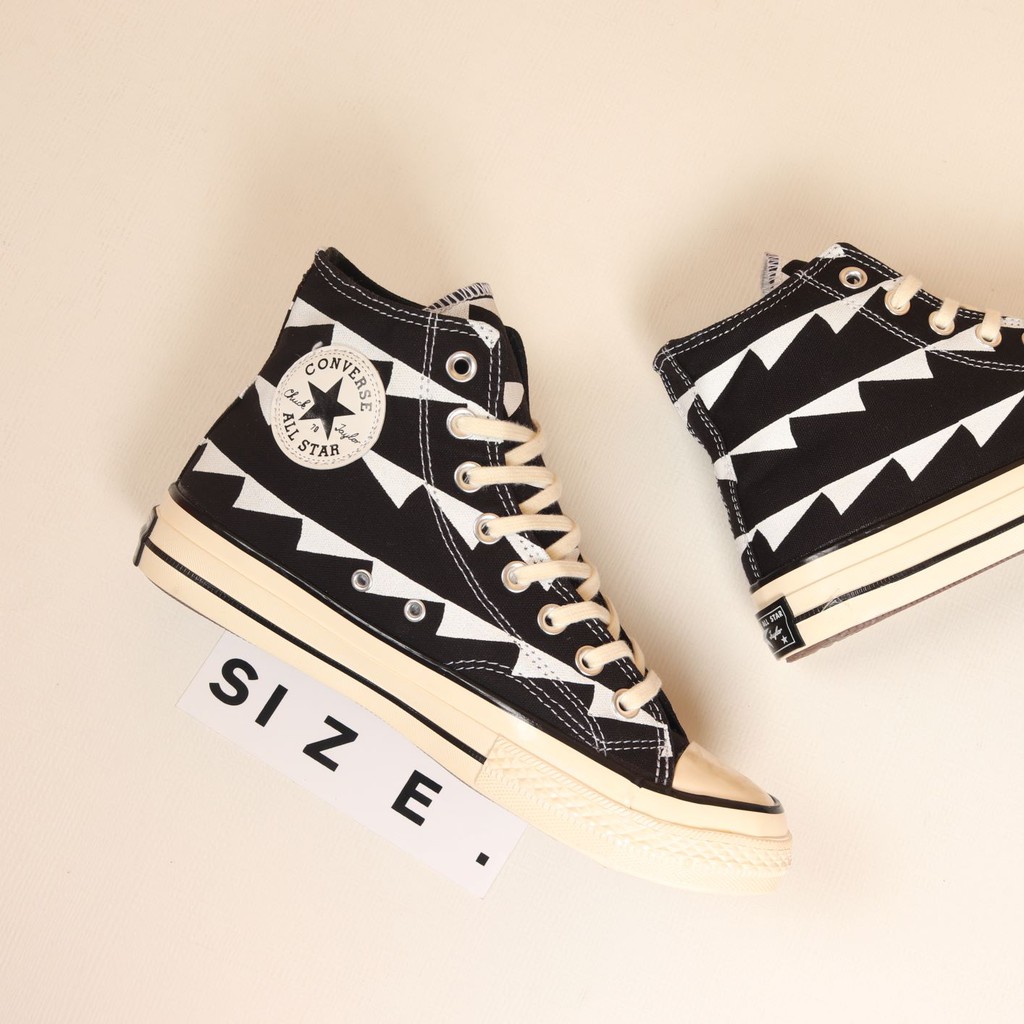 Converse  All Star 1970s Hi Archive Print Black