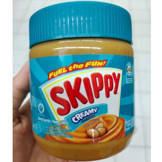 Skippy Selai Kacang Creamy Peanut Butter 340g