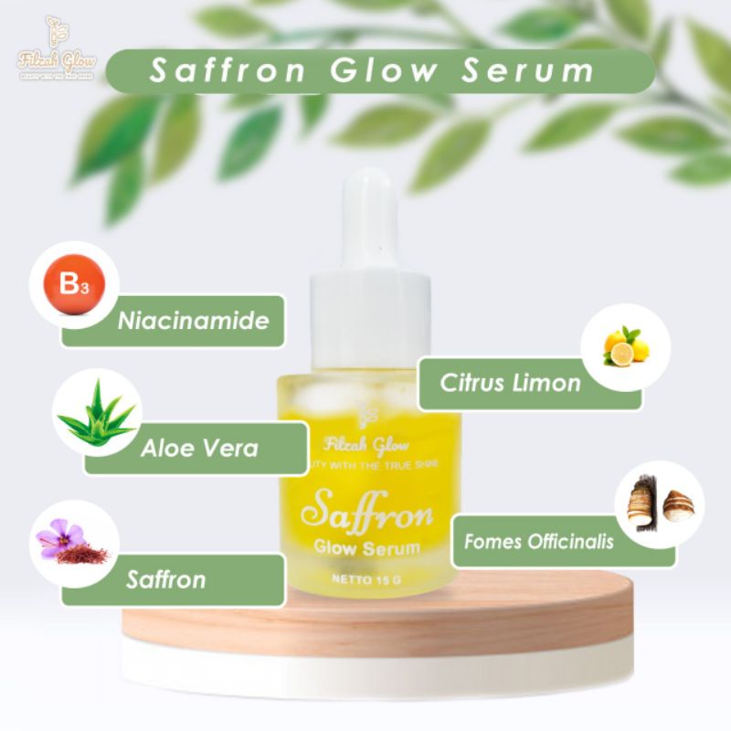 Saffron Glow Serum Filzah Glow