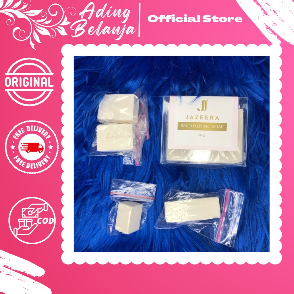 SABUN JAZEERA Repack || MINOKI sachet || Foundation  || Hand body lotion || All day cream (JaZEERA s