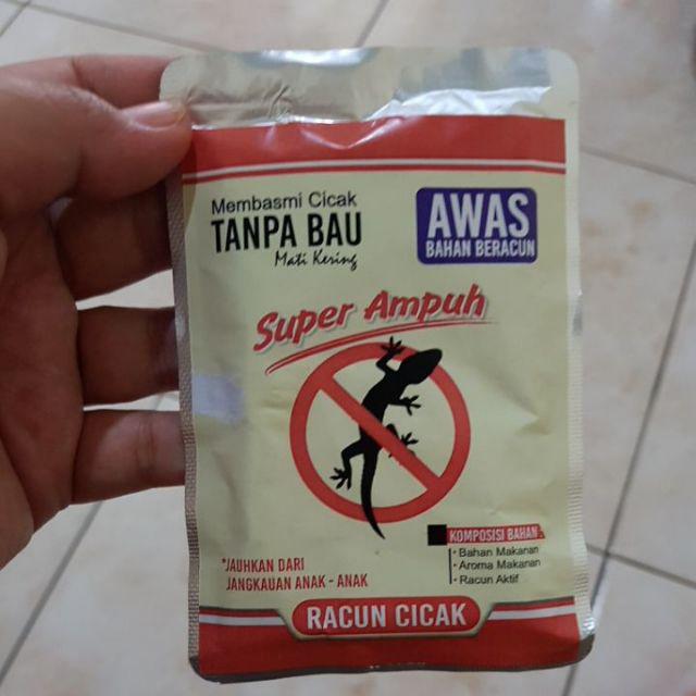 Racun Cicak Dan Tokek/toke-pembasmi Super Ampuh.umpan Siap Saji/pakai.