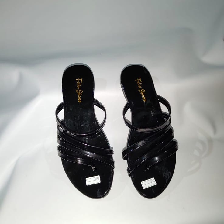 SANDAL WANITA FLIP FLOP KARET TALI GLOSSY SANDAL MANOHARA