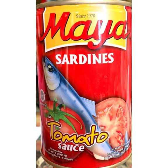 

Sarden Sardines MAYA 155 gr