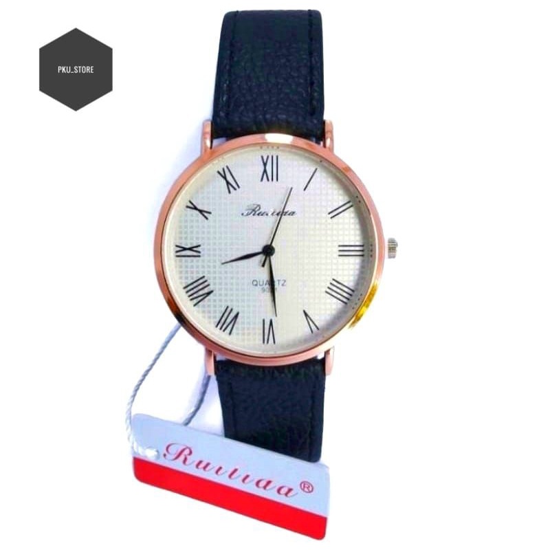 JAM TANGAN KULIT_JAM TANGAN WANITA LRD PREMIUM TAHAN AIR