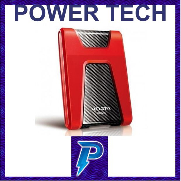 ADATA HD650 2TB - Hardisk Eksternal USB 3.1 Shockproof